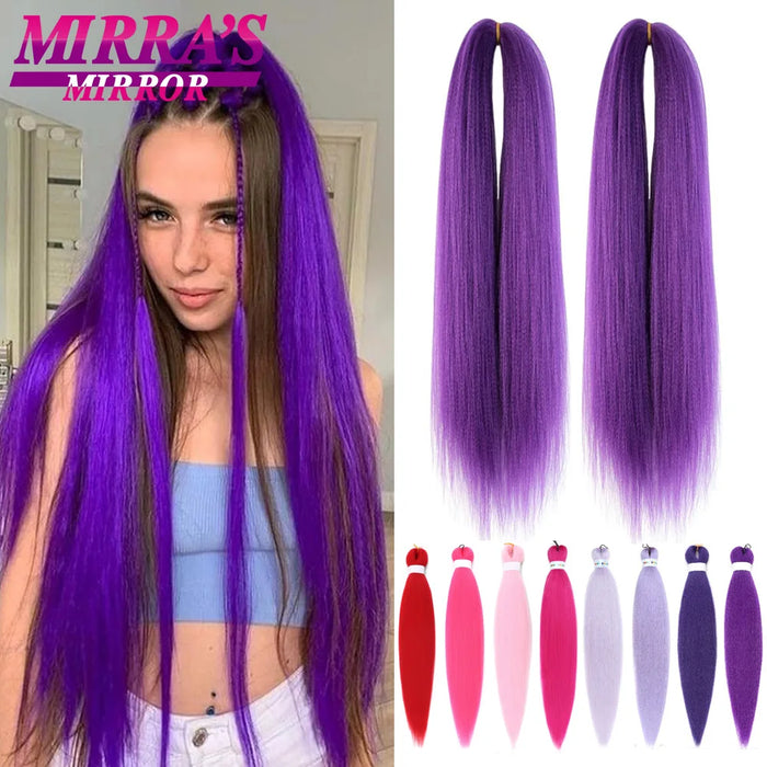 Braiding Hair – Pre-stretched 26 Inch Synthetic Hair Extensions
