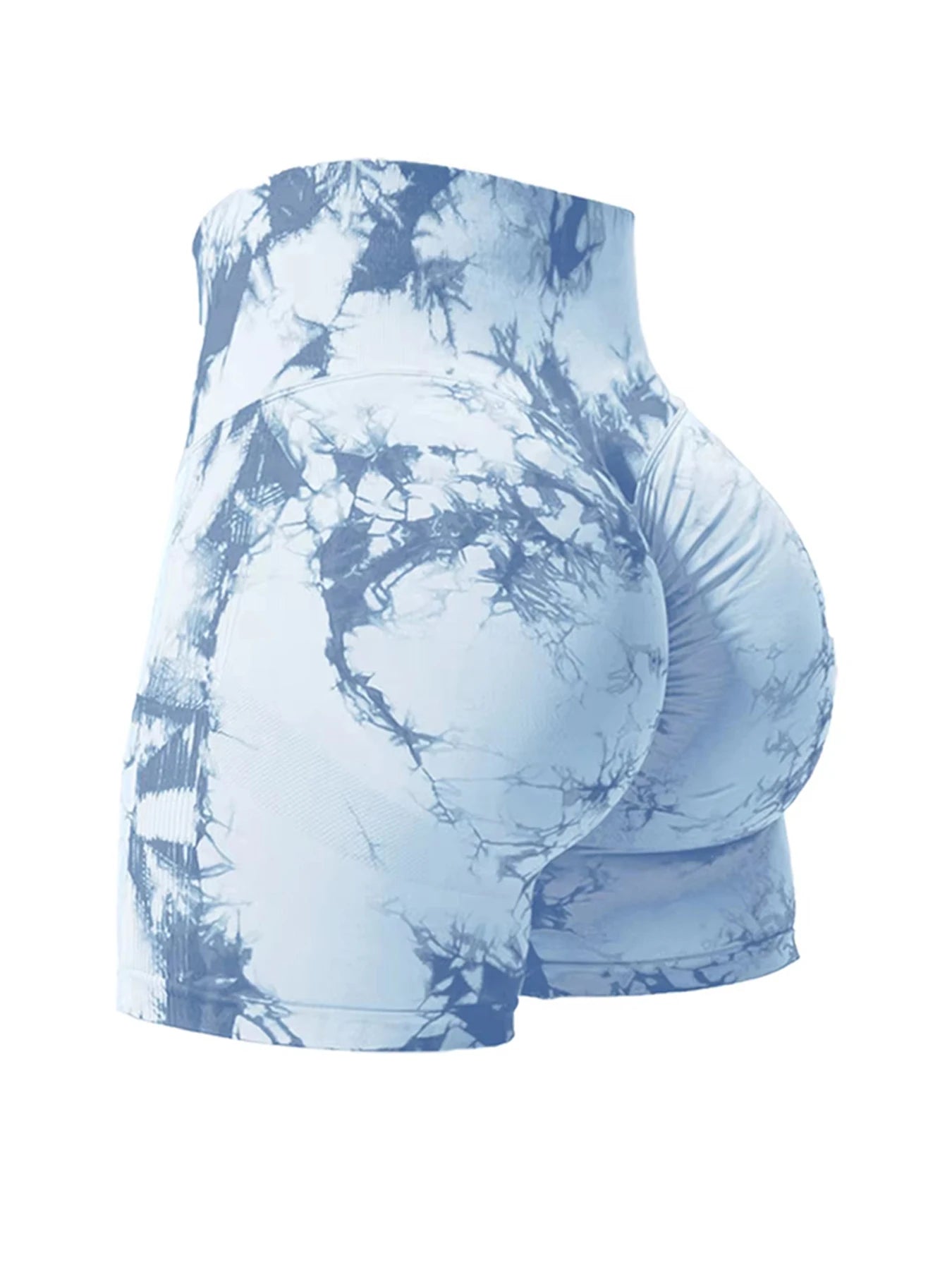 Tie-Dye Butt-Lifting Gym Shorts (2-Pack)