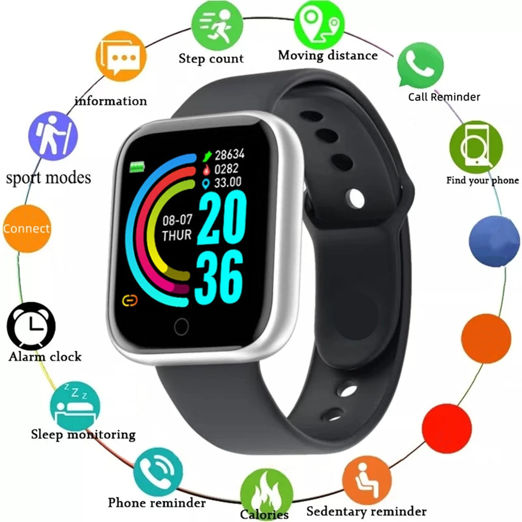 Smartwatch Fitness Monitor for Men and Women