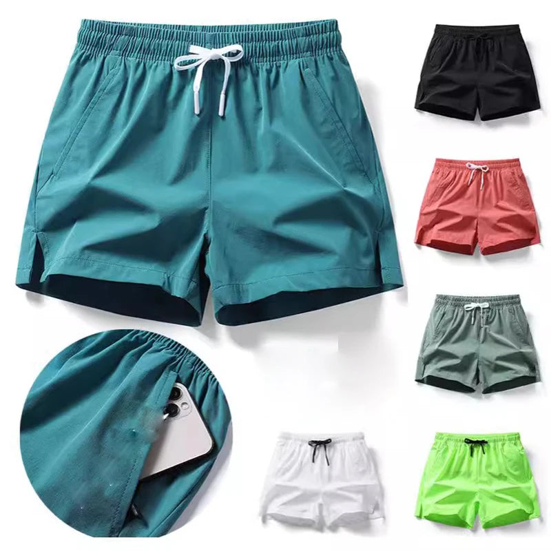 Men's Quick-Dry Sports Shorts — Breathable Loose Fit