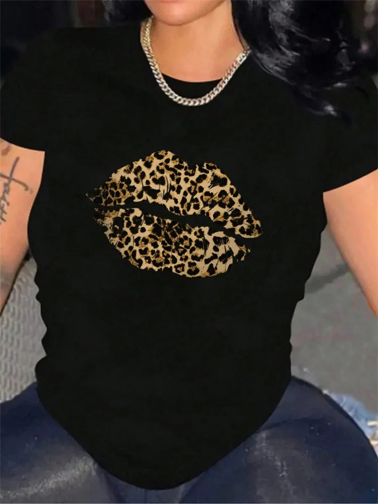 Leopard Print Summer T-Shirt