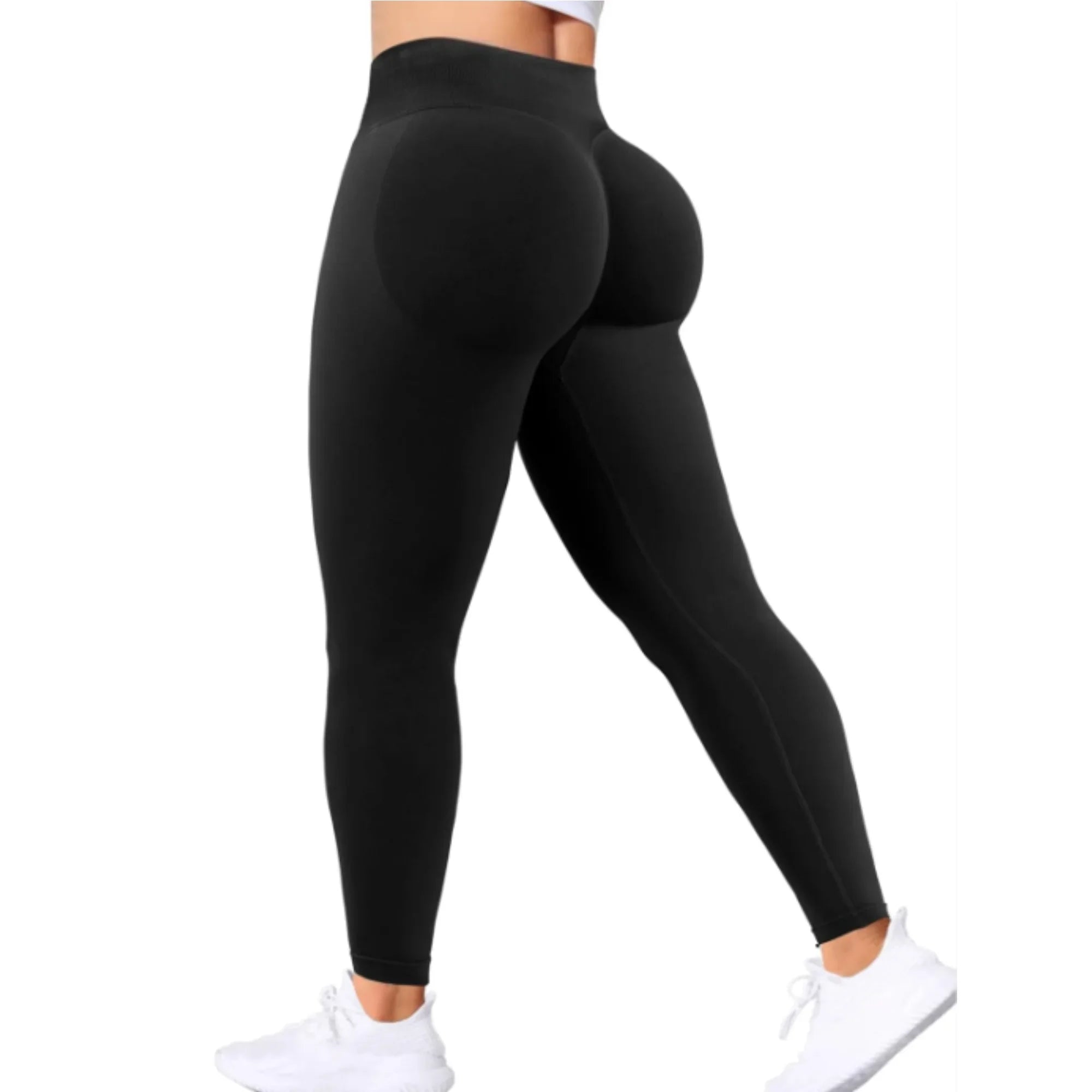 Seamless High-Waist Hip-Lift Yoga Pants