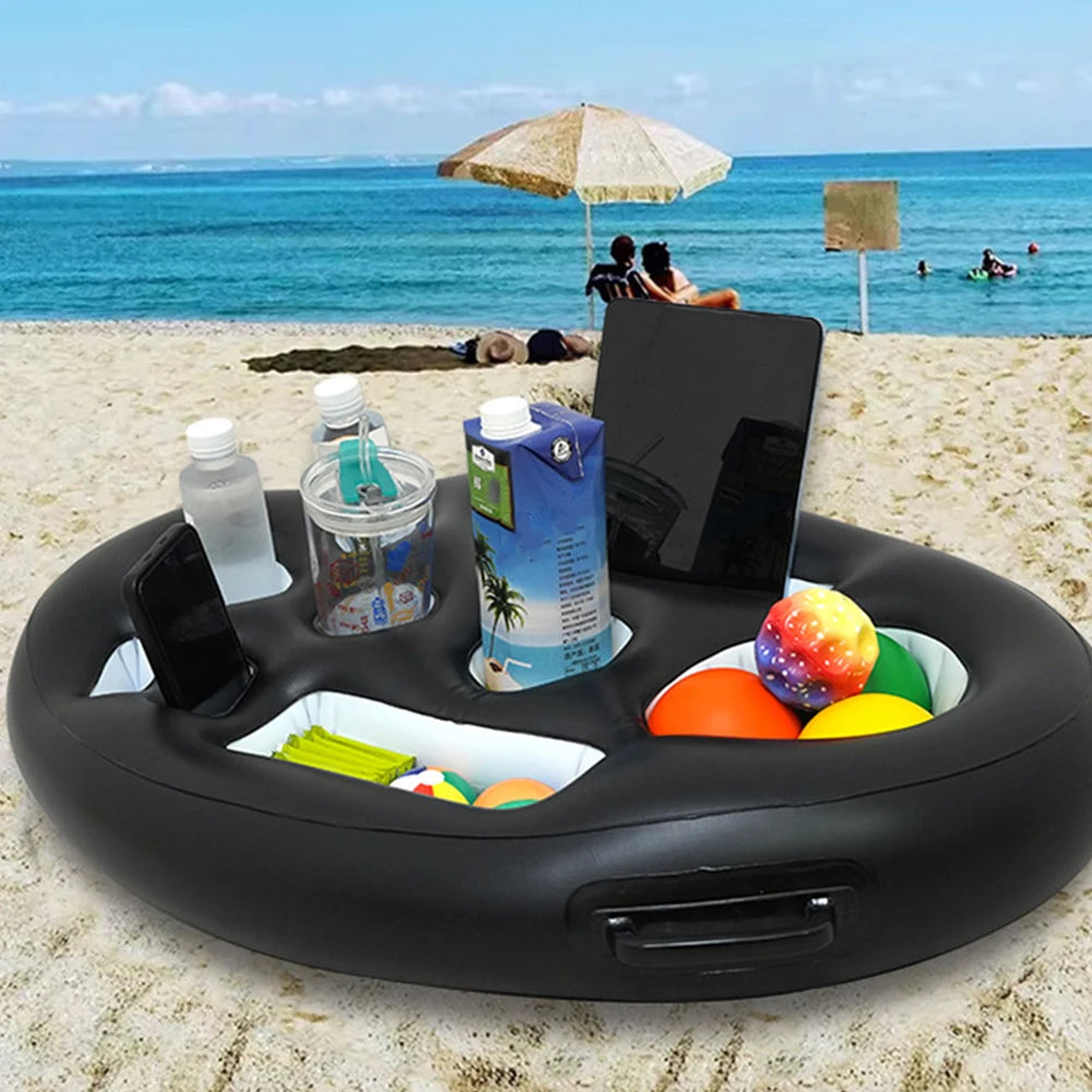 Inflatable Floating Drink Holder Pool Tray