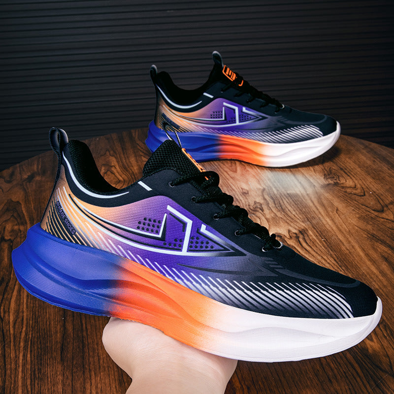 Men's Mesh Sports Sneakers — Versatile Lightweight Athletic Shoes