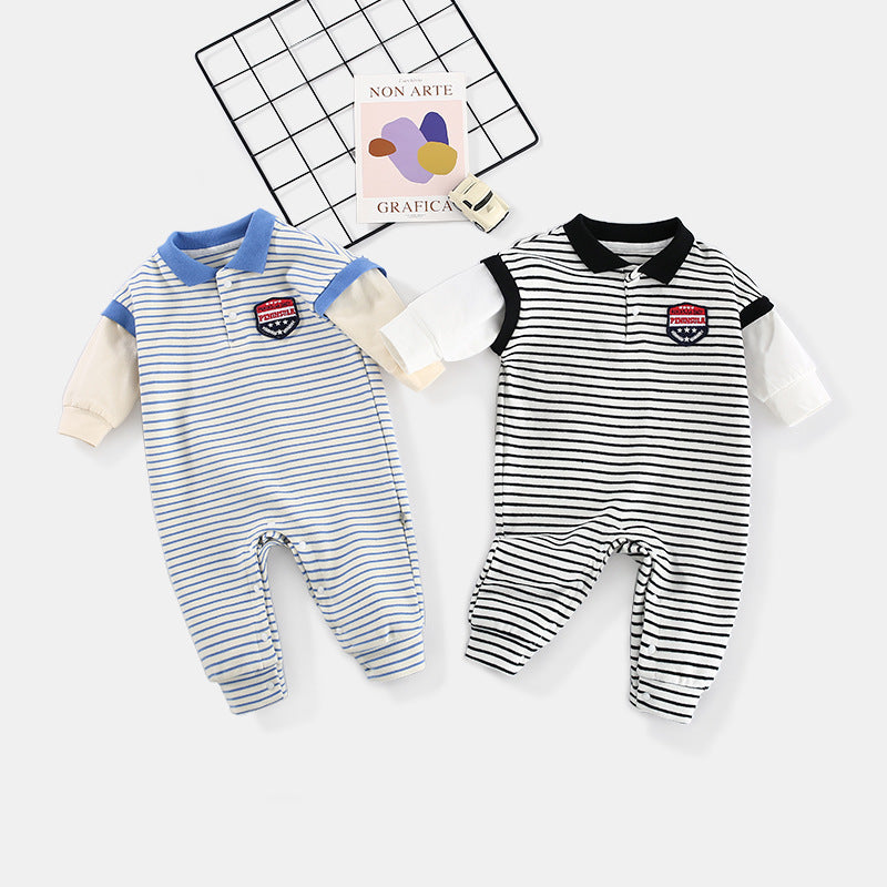 Baby Onesies Striped Newborn Autumn Clothes