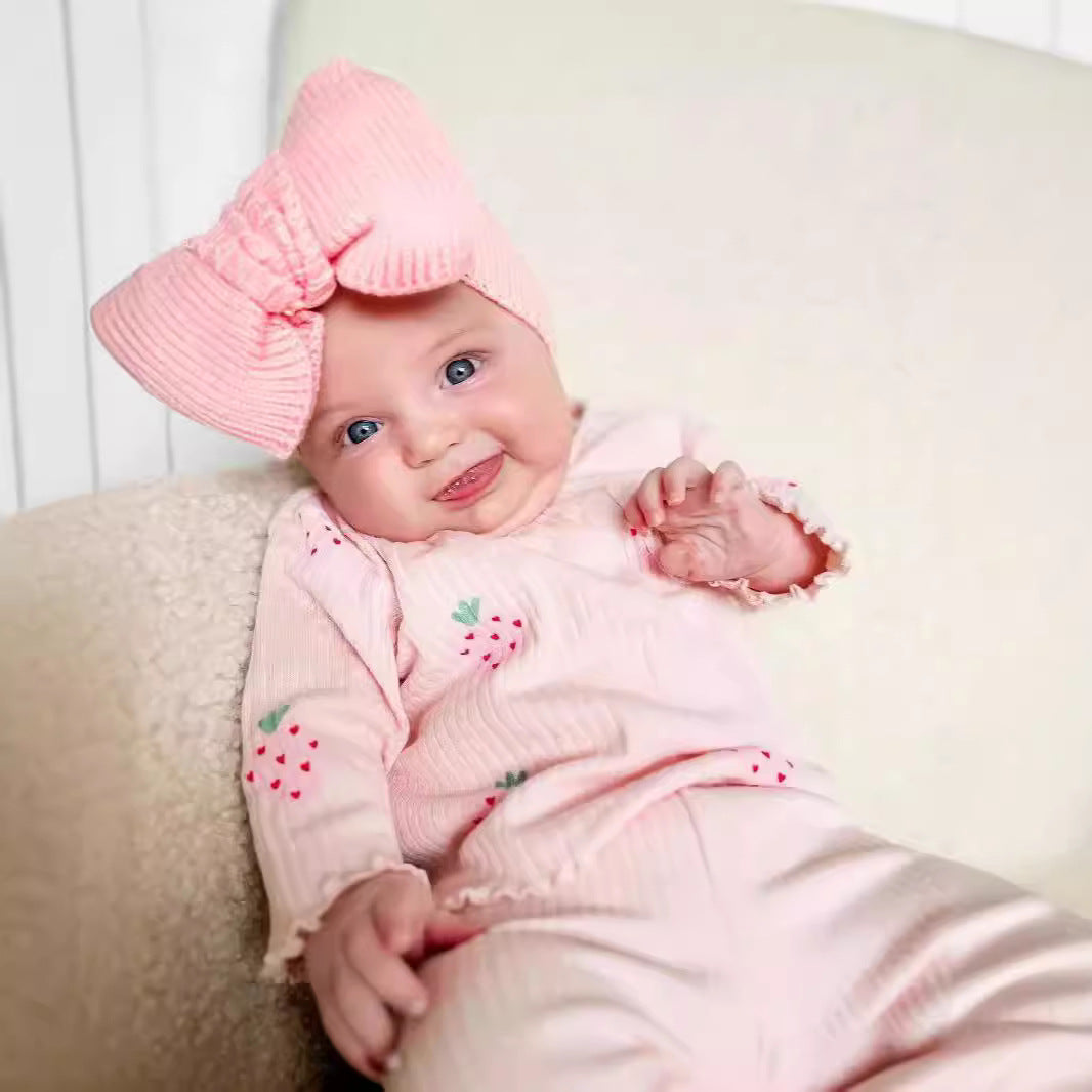 Infant 3-Piece Printing Suit Baby Set