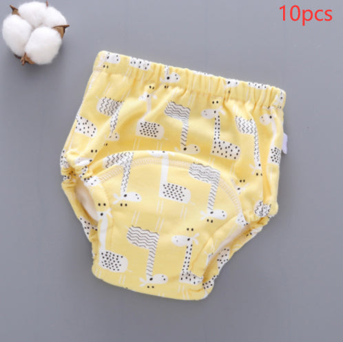 Baby Training Pants 6-Layer Washable Diaper Cover