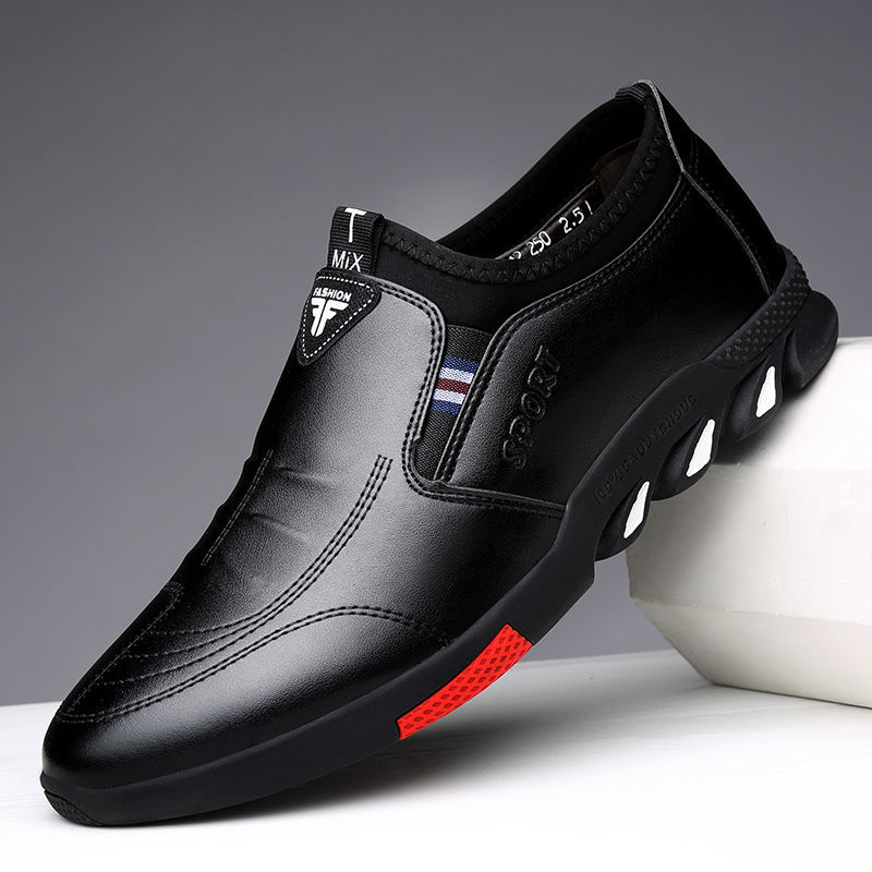 Men's Classic Leather Business Shoes — Smart Formal Footwear