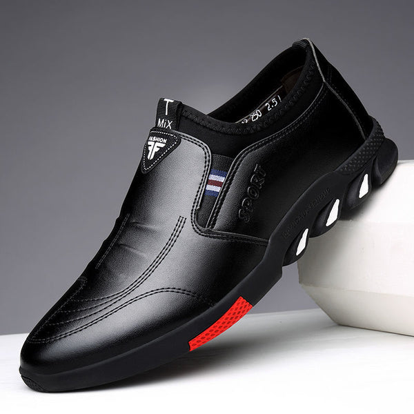 Men's Classic Leather Business Shoes — Smart Formal Footwear