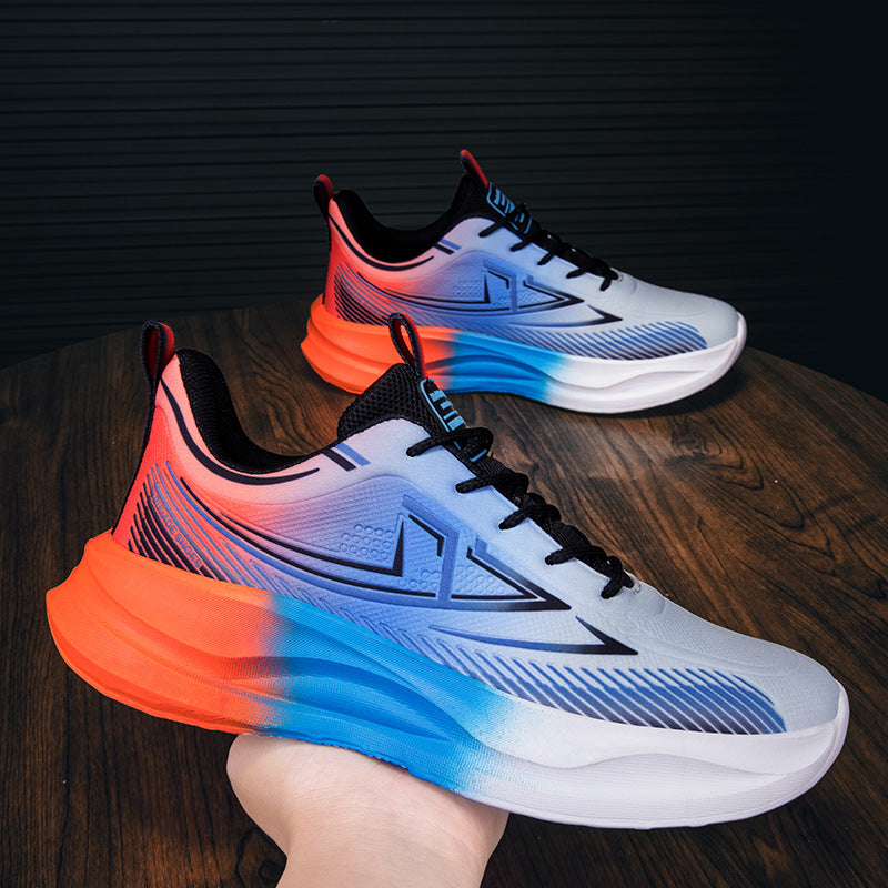 Men's Mesh Sports Sneakers — Versatile Lightweight Athletic Shoes