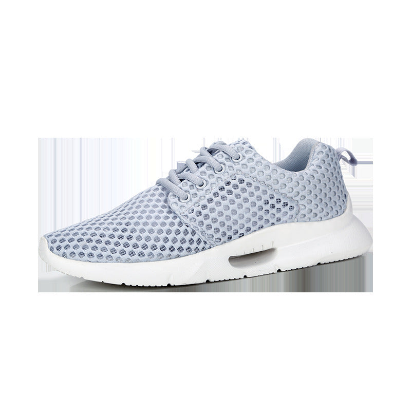 Men's Flyknit Mesh Sneakers — Lightweight Breathable Athletic Shoes