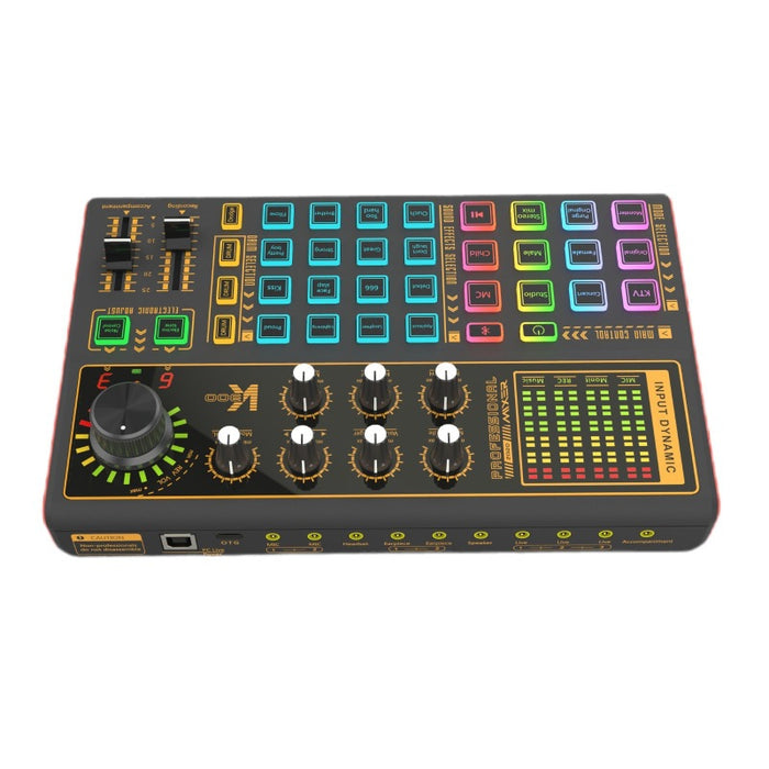 External USB Sound Card for Live Streaming & Karaoke — Multiple Sound Effects