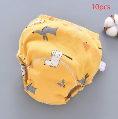 Baby Training Pants 6-Layer Washable Diaper Cover