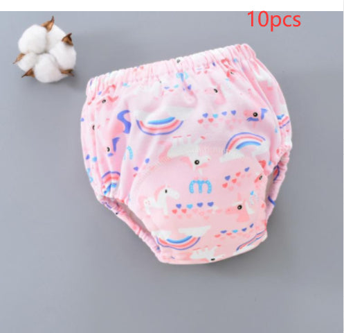 Baby Training Pants 6-Layer Washable Diaper Cover