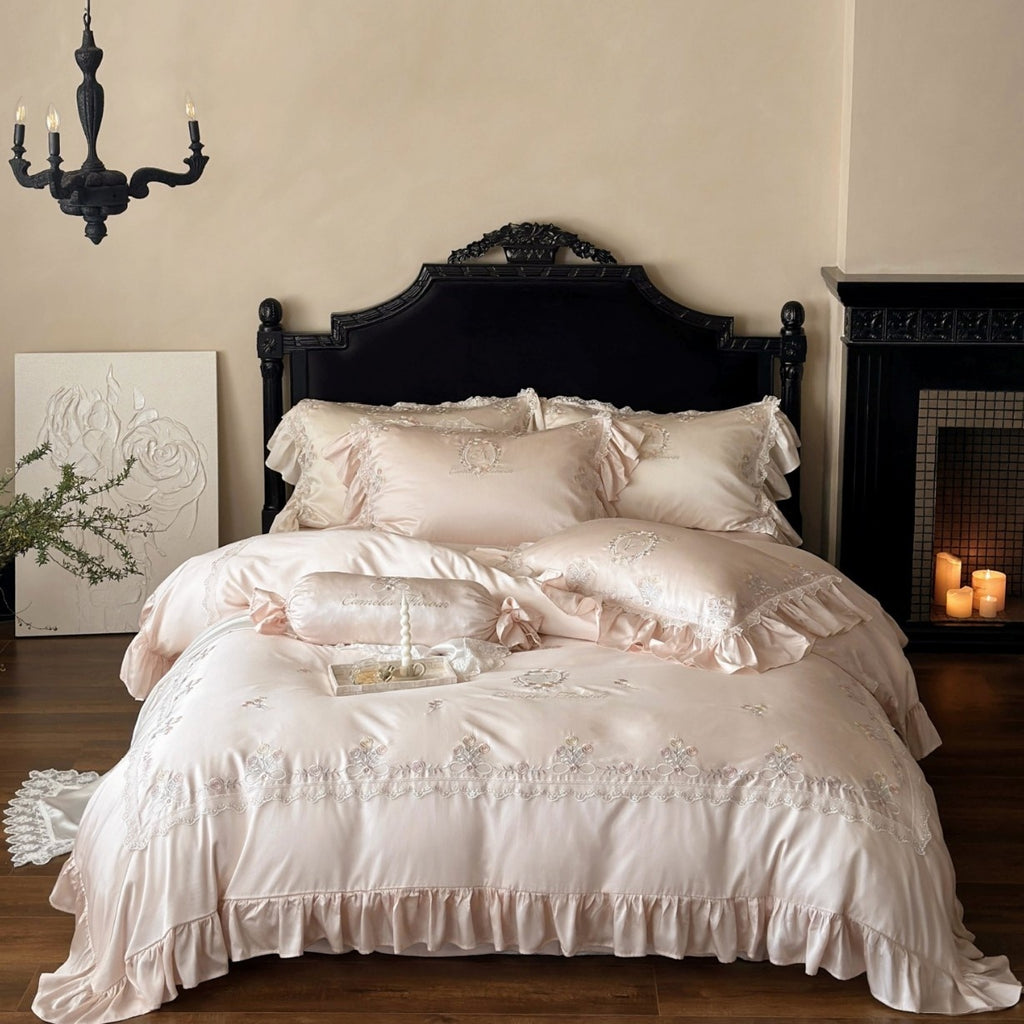 Sweet Tencel 4-Piece Bedding Set — Soft Bedroom Essentials