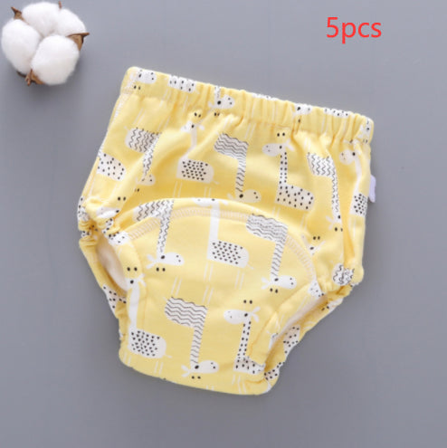 Baby Training Pants 6-Layer Washable Diaper Cover