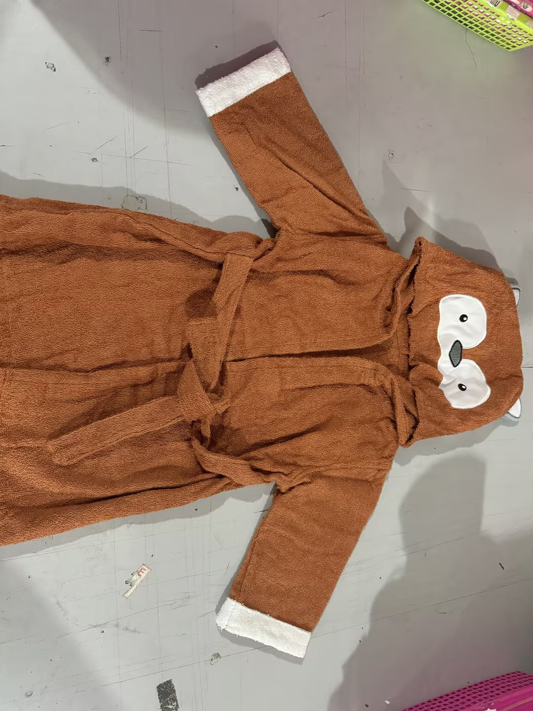 Children's Hooded Animal Bathrobe Absorbent